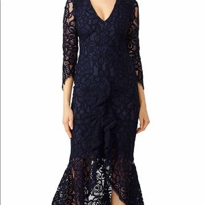 ALEXIS Navy Nadege Dress, Sz M